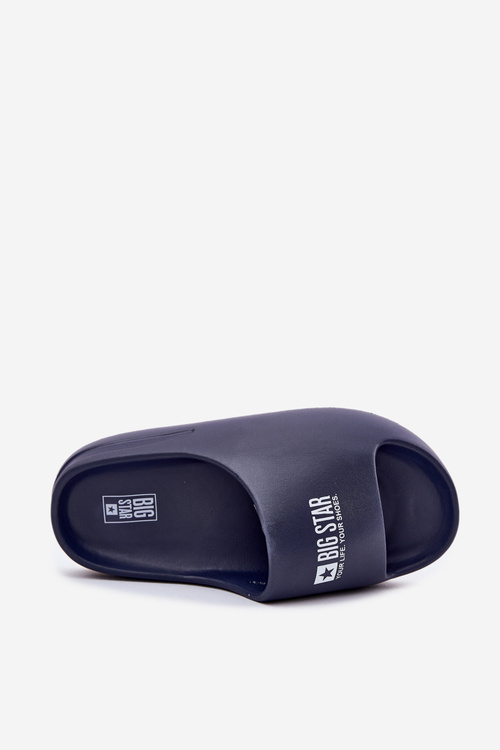 Чоловічі Пінні Сандалі З Логотипом Big Star RR174A014 Темно-сині