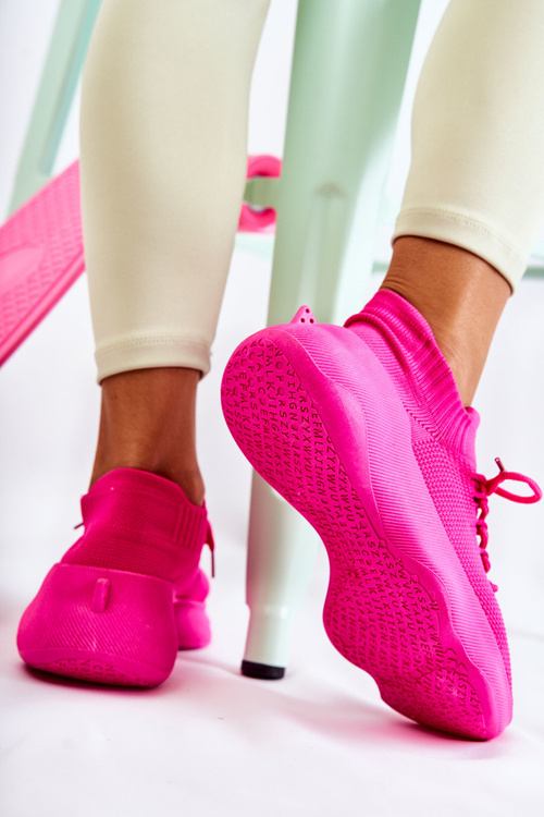 Жіноче спортивне взуття без шнурівки Fuchsia Dalmiro