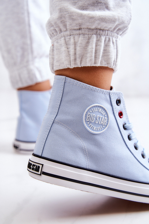 Жіночі високі кросівки Big Star JJ274209 Сині