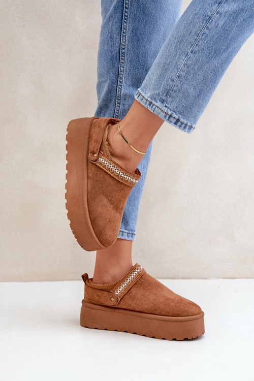 Снігові Черевики З Декоративною Вишивкою Camel Selithria