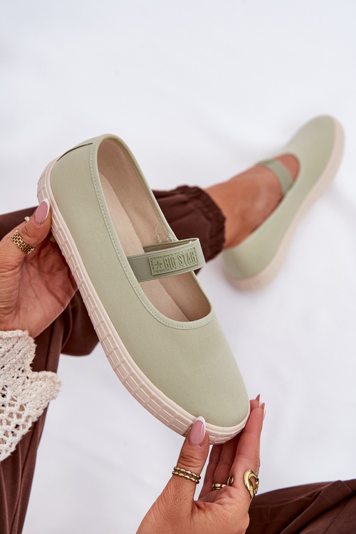 Жіночі Кросівки Big Star NN274604 Світло-зелені