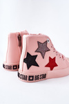 Дитячі високі кросівки на блискавці BIG STAR II374030 Рожеві
