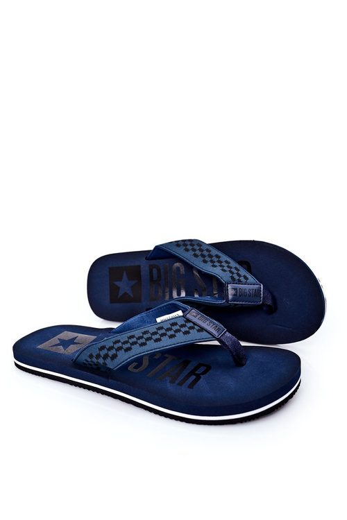 Чоловічі тапочки Flip-Fops Big Star HH174812 Navy