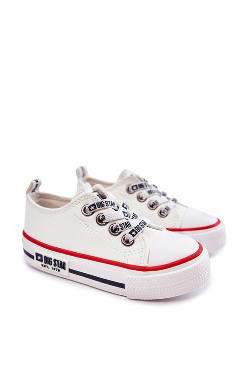 Дитячі шкіряні кросівки BIG STAR KK374042 Білі