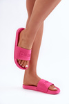 Світлі жіночі тапочки Big Star OO274037 Фуксія