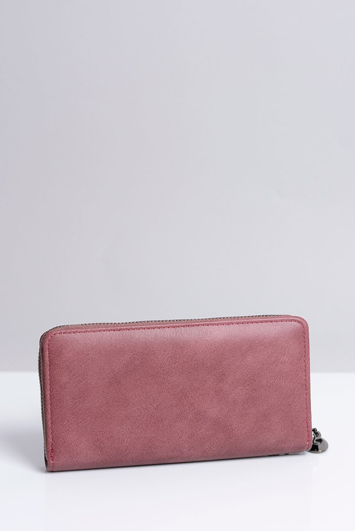 Великий жіночий сливовий гаманець з паєтками