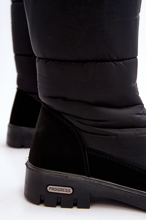 Жіночі снігові черевики Progress PROGJ-22-136 Чорні