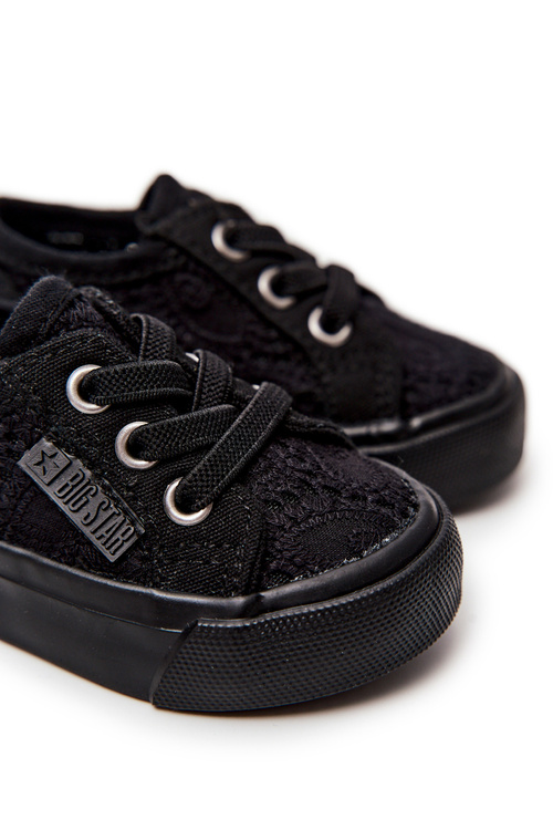 Ажурні кросівки Big Star JJ374019 Чорні