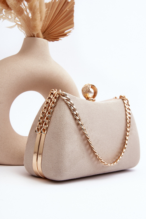 В гостях Сумка-клатч Nadrei Beige