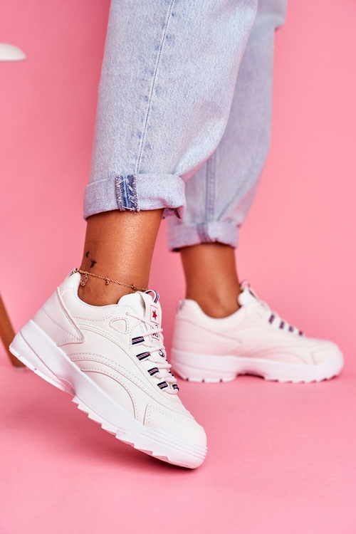 Жіноче спортивне взуття Кросівки білі Бостон