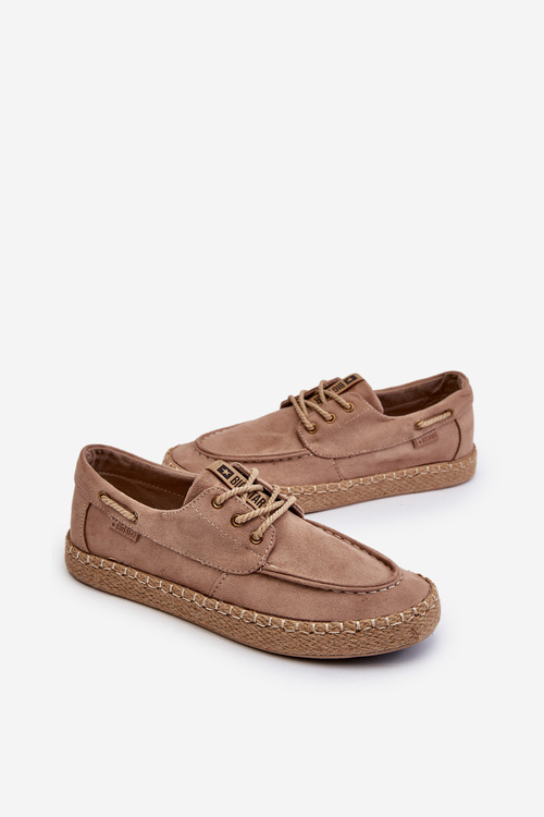 Чоловічі еспадрільї на шнурівці Big Star NN174054 Бежеві