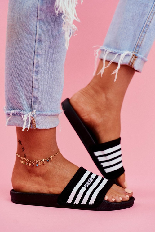 Жіночі тапочки Big Star FF274A353 Чорні