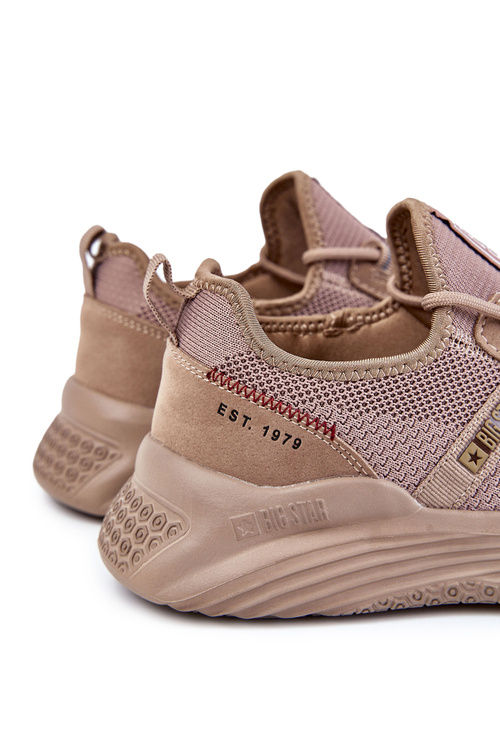 Чоловіче спортивне взуття Memory Foam Big Star KK174258 Beige