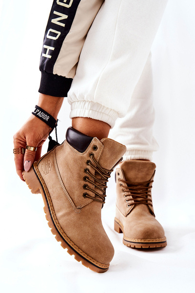 Жіночі розминки Trappers Beige Crush