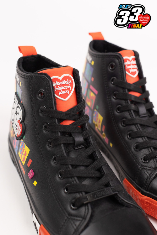 Чоловічі кросівки з підкладкою на блискавці чорні Big Star MM174012