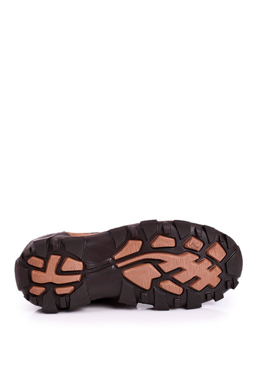 Чоловіче шкіряне трекінгове взуття BEDNAREK Коричневий