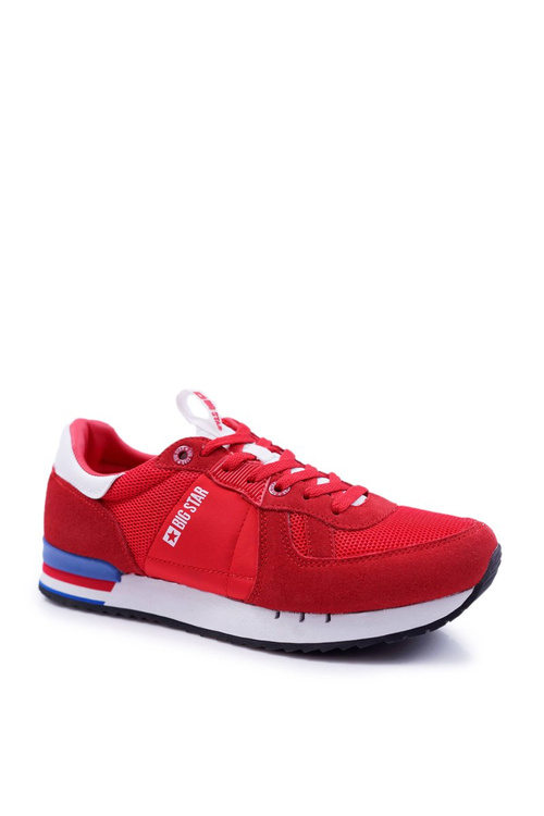 Чоловіче спортивне взуття Big Star Suede Leather Red DD174322