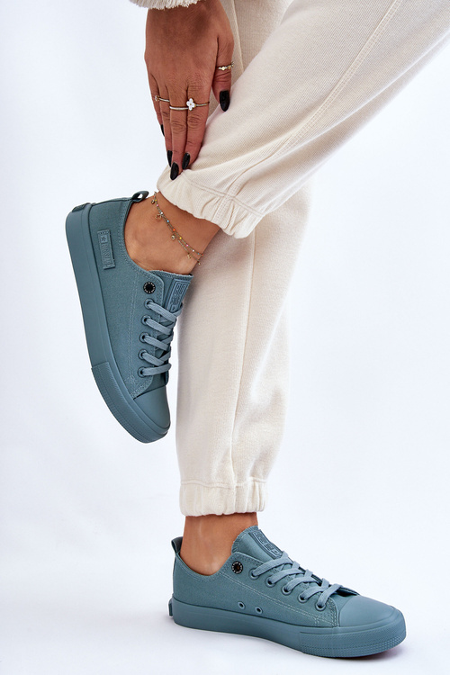 Жіночі класичні низькі кросівки Big Star LL274019 Green