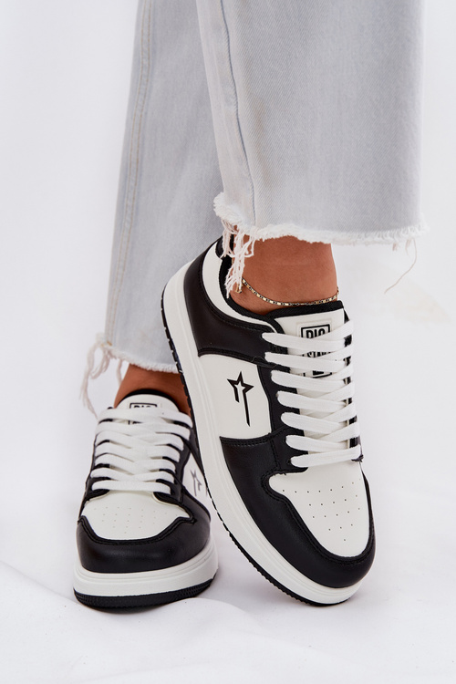 Жіночі Кросівки Big Star RR274A240 HI-POLY SYSTEM Біло-Чорні