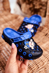 Дитяче взуття Foam Slides Black Monkey Footballer
