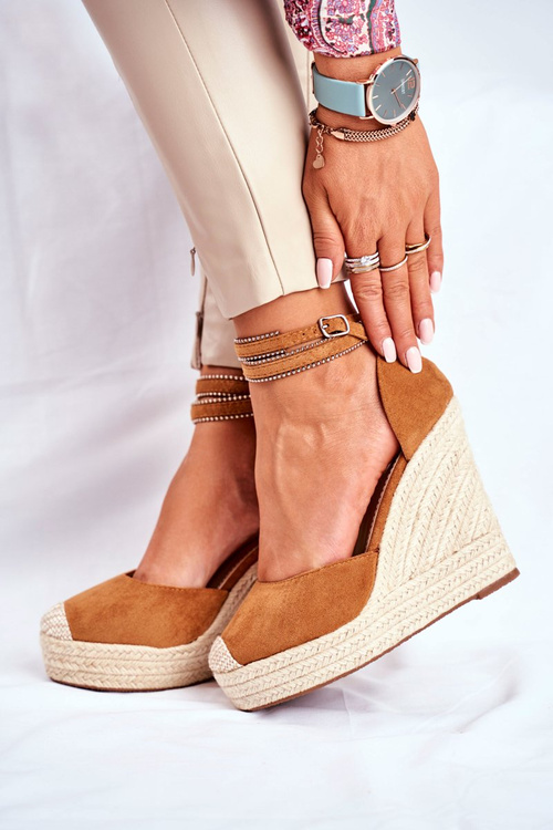 Жіночі босоніжки на Anchor Flax Camel Canterola