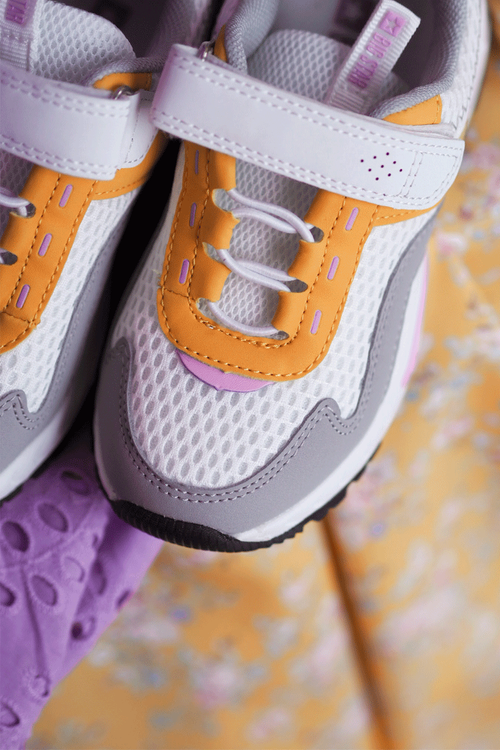 Дитяче спортивне взуття на липучці Big Star JJ374257 Біло-жовте