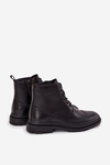Шкіряні чоловічі чоботи Lee Cooper LCJ-25-33-3961 Чорні