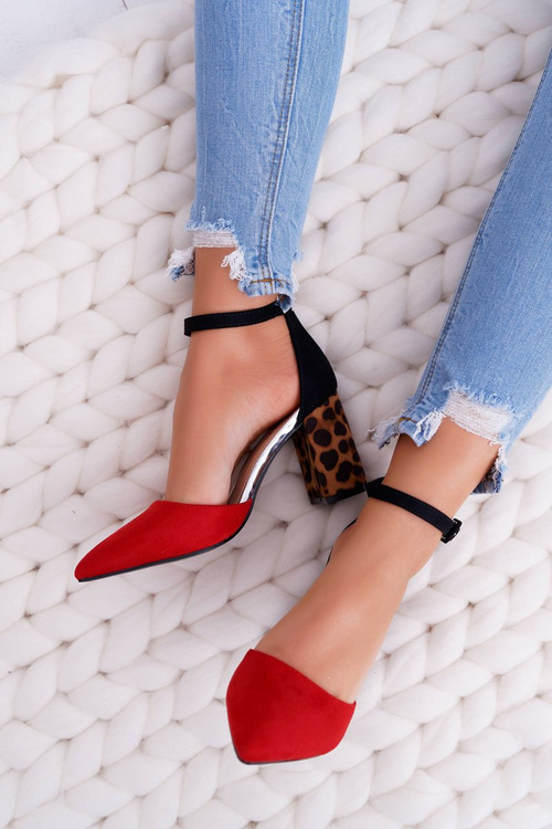 Жіночі леопардові туфлі Red Ferri