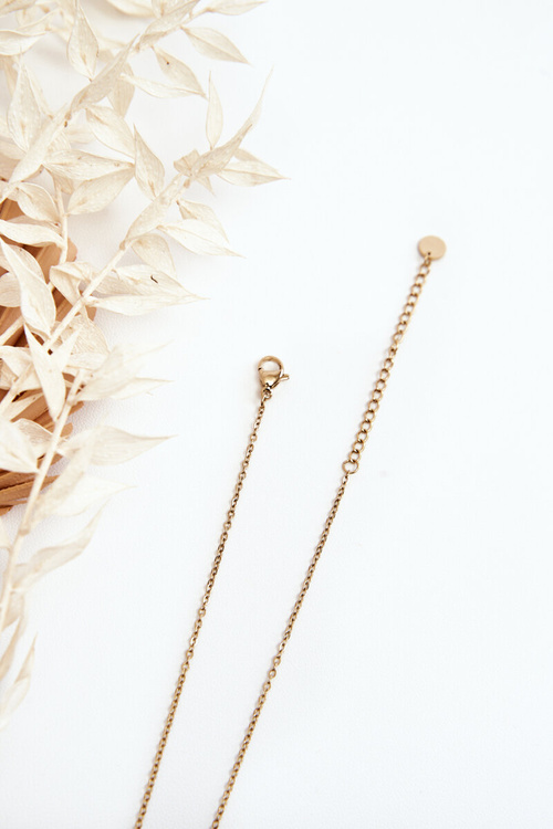 Жіночий ланцюжок з літерою V золото