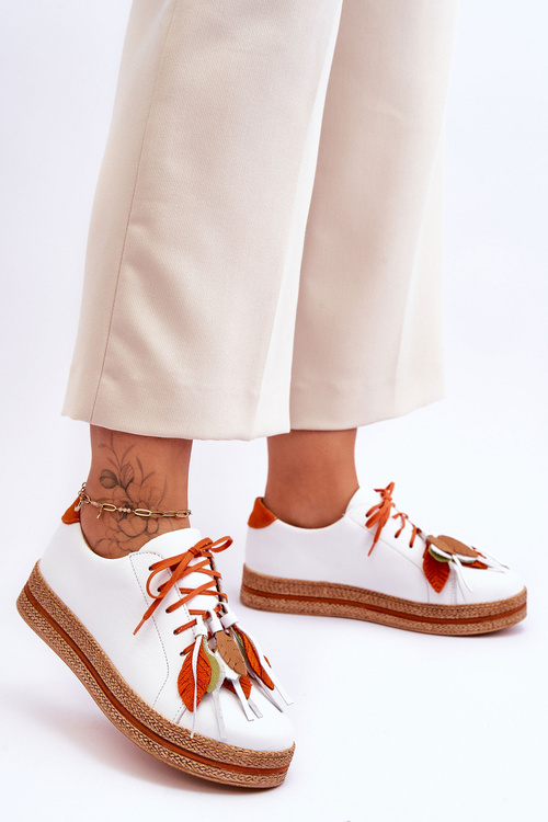 Шкіряне взуття Maciejka 04550-11 Білий