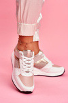 Жіноче спортивне взуття Кросівки White Pink Dillion