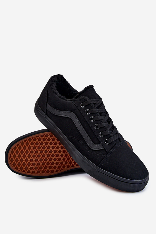 Чоловічі текстильні утеплені кросівки Black Harry