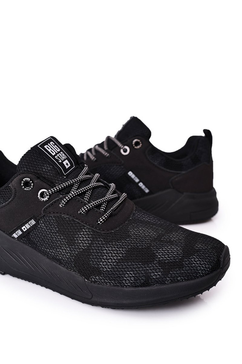 Чоловіче спортивне взуття Memory Foam Big Star HH174141 Чорний