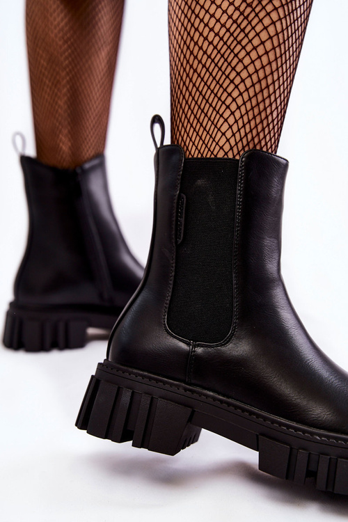 Чоботи Workery Cross Jeans KK2R4069C Чорні