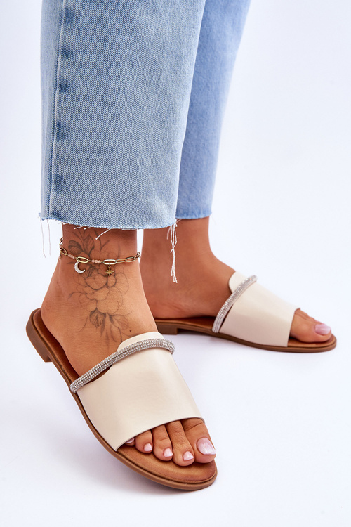 Елегантні плоскі підбори бежеві Термен