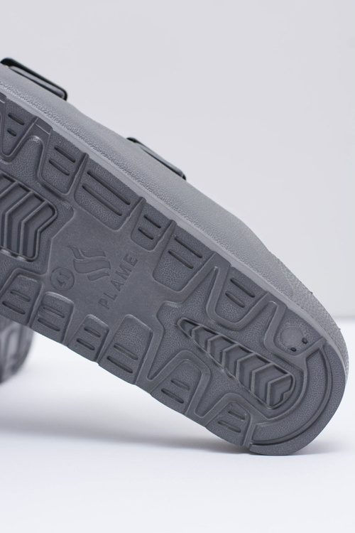 Чоловічі сірі садові легкі шльопанці