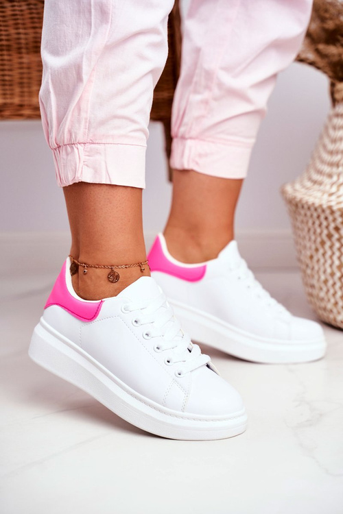 Жіноче спортивне взуття Lu Boo White Fuchsia Matilda