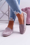 Мокасини жіночі комфортні з еко-замші Lila Pink Lemma