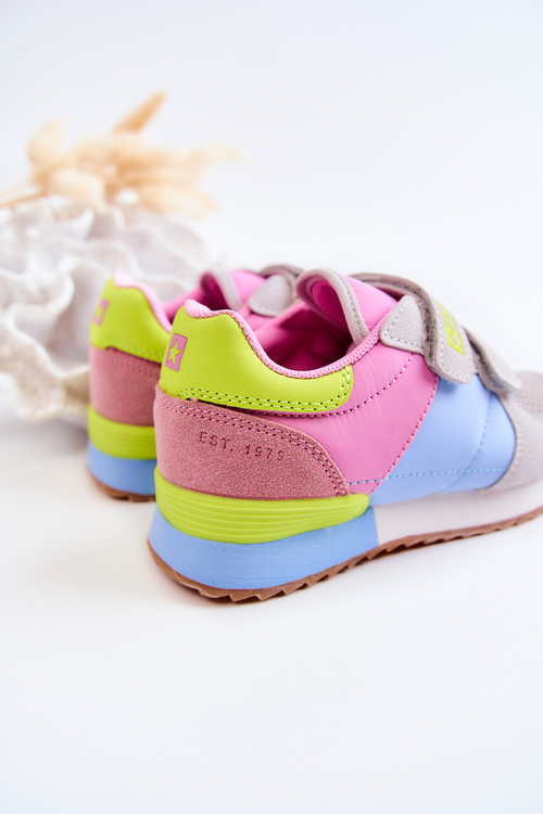 Дитяче спортивне взуття Memory Foam Big Star JJ374252 Pink-Blue