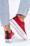 Кросівки на платформі BIG STAR II274025 Червоні