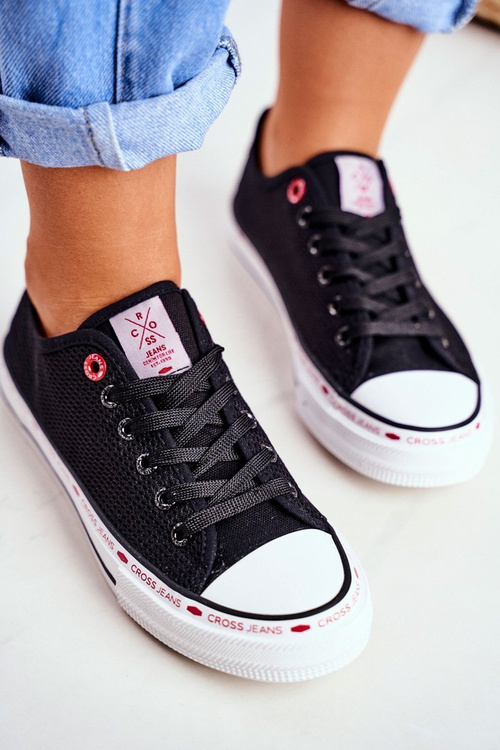 Жіночі кросівки Cross Jeans Black Mesh FF2R4015C