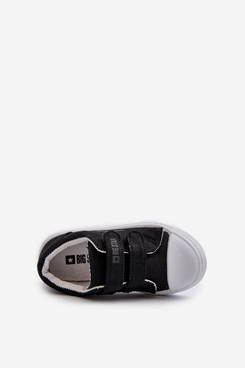 Дитячі кросівки на липучці Big Star NN374111 Чорні