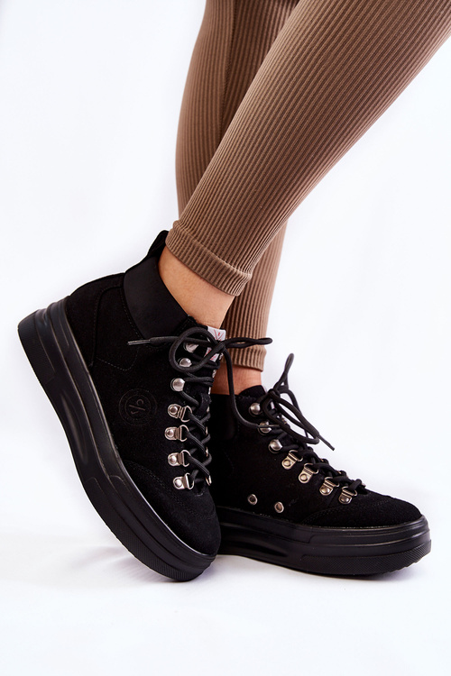 Черевики Cross Jeans KK2R4074C Чорні