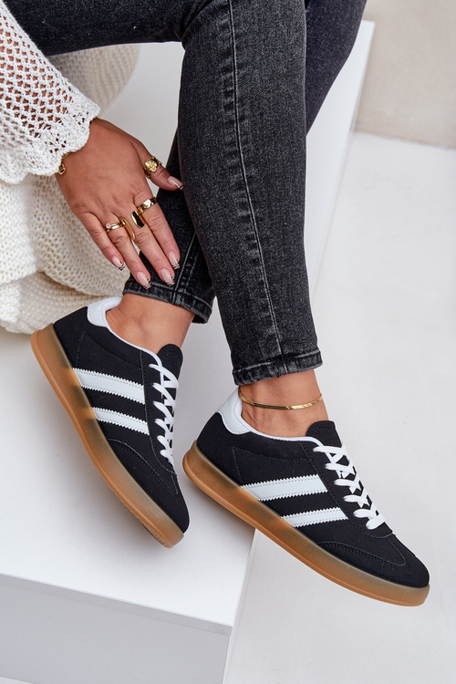 Жіночі Низькі Кросівки Чорні Ennorwen