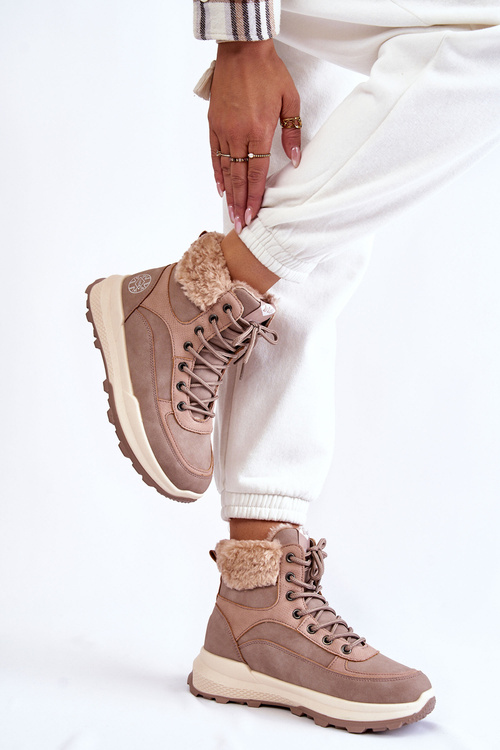 Теплі черевики Trappers Lee Cooper LCJ-22-44-1363 Рожевий