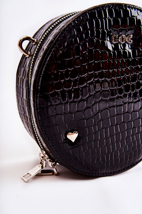 Лакована сумочка GOE ZNJ007 чорна