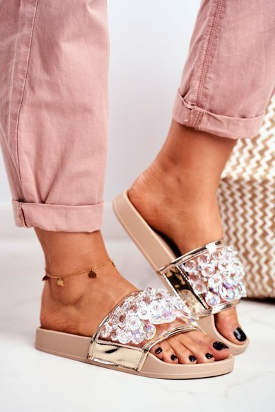 Жіночі шорти Lu Boo Crystals Beige Bobbi