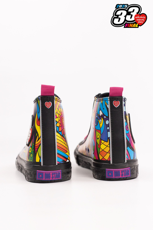 Чоловічі кросівки з підкладкою на блискавці чорні Big Star MM174012