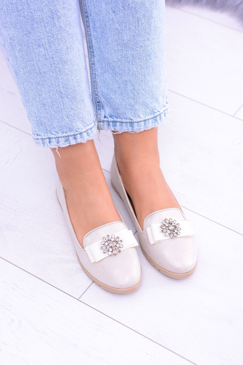 Бежеві жіночі балерини Lords Zirconias Rumi