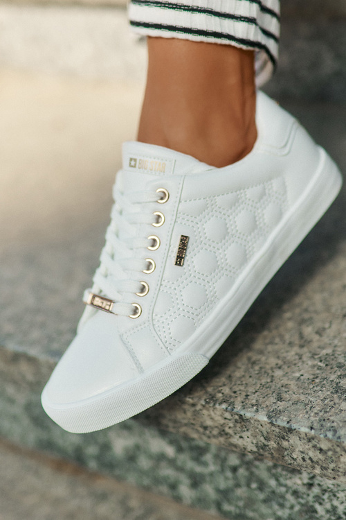 Жіночі Кросівки З Еко Шкіри Big Star RR274322 Білі